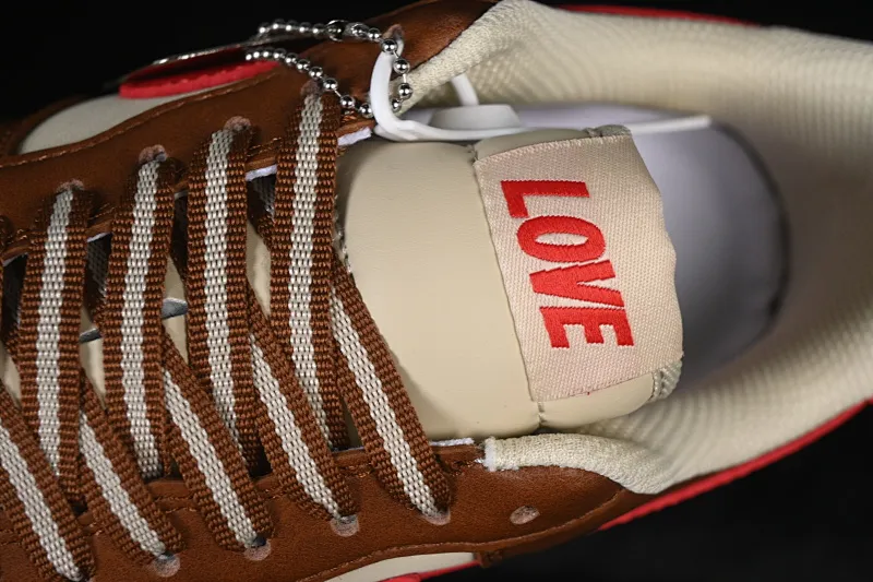 All Categories Nk Air Force 1 Air Force Series Nk Air Force 1 Low Air Force Low Nike Air Force 1'07 Low Valentine's Day Limited Brown Red Heart Air Force One Low Casual Shoes NH0601-538
